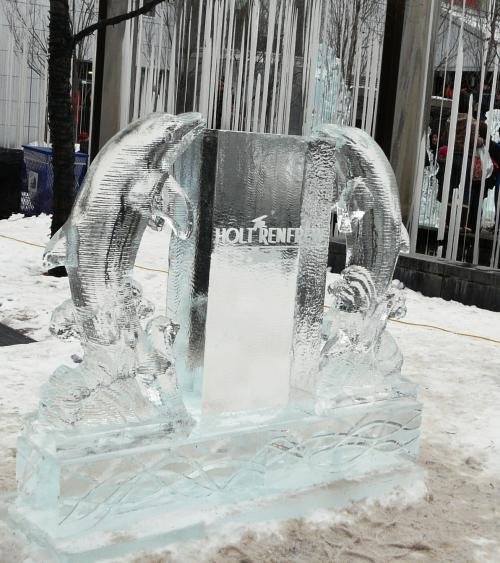 Скульптуры из льда-супер!