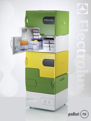 Холодильник-конструктор от Electrolux