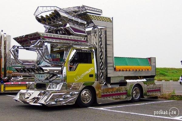 Тюнингованные японские грузовики 