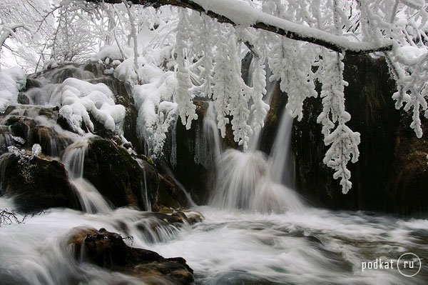 Зимние красоты Хорватии