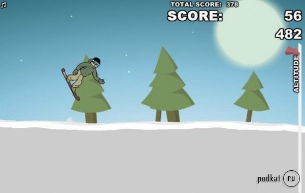 Downhill Snowboard 2