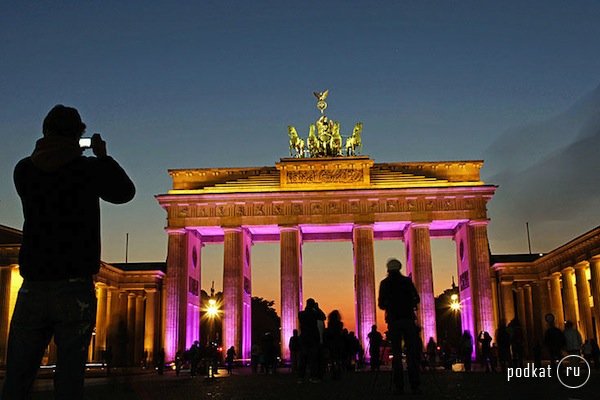В Берлине проходит ежегодный Фестиваль огней