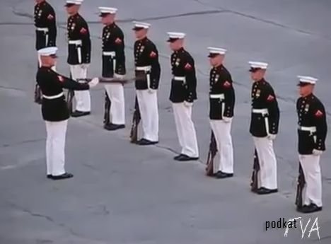 Military Ceremony Fail