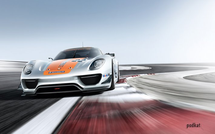 2011 Porsche 918 RSR Racing Lab