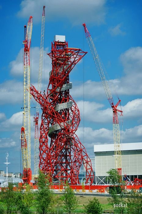 ArcelorMittal Orbit - странная скульптура в Лондоне