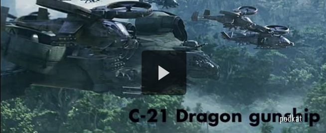 Dragon C-21 from the movie AVATAR