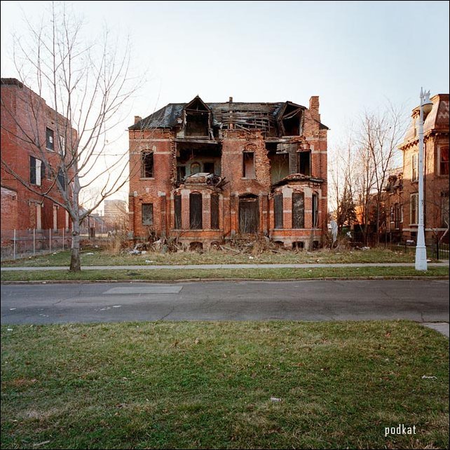 Заброшенные дома Детройта