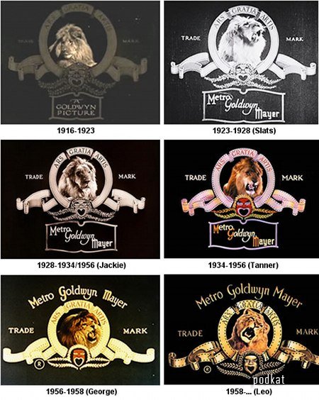 История льва из легендарной заставки Metro-Goldwyn-Mayer