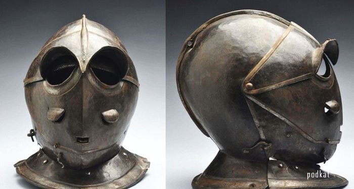 Самые необычные шлемы из прошлого