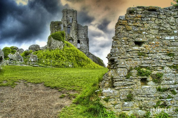 Corfe Castle, Dorset, England
