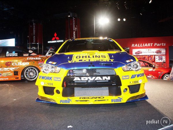 3     Mitsubishi Lancer Evolution X