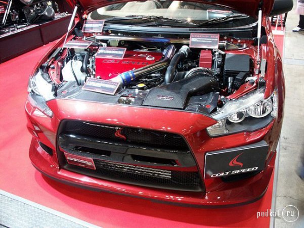 3     Mitsubishi Lancer Evolution X