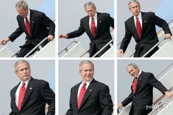 Самые смешные фотки бывшего президента США