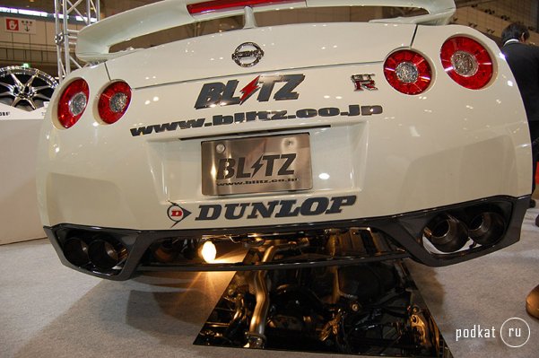 Nissan GT-R от мастерской Blitz